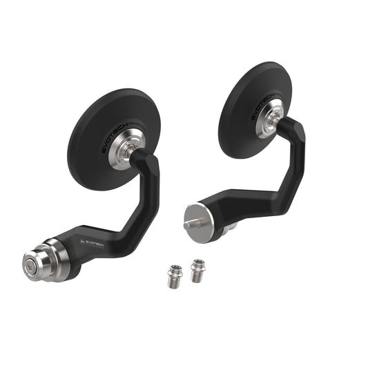 Rétroviseurs pour protège-mains Retro EVOTECH pour YAMAHA TRACER 9 (2025+)