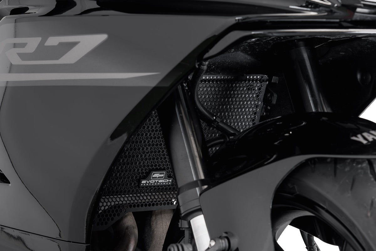 Grille de radiateur EVOTECH PERFORMANCE pour YAMAHA R7 (2026+) - vue 4