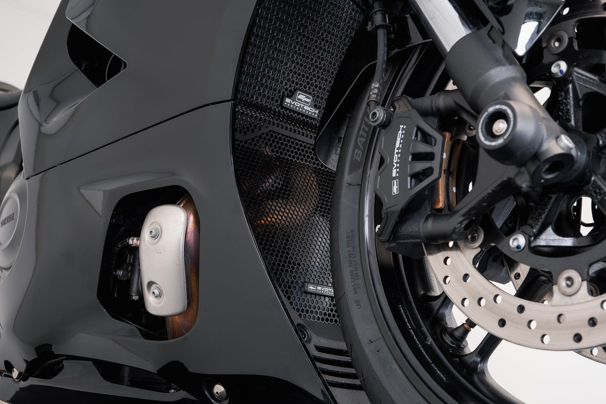 Grilles EVOTECH montées sur YAMAHA R7 - vue 2
