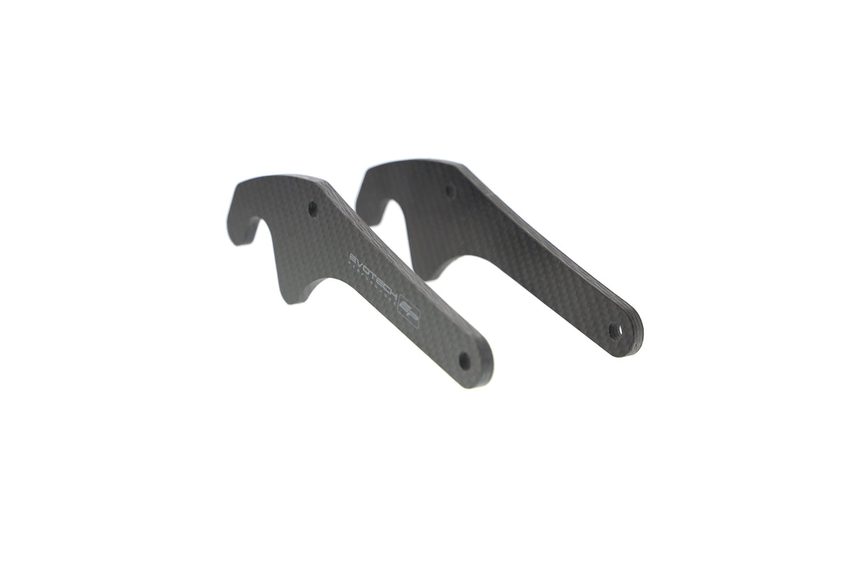 Support de béquille d'atelier carbone EVOTECH pour YAMAHA R6 (2017+) - vue 16