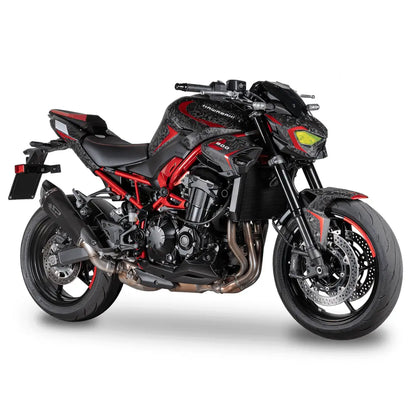 "Approved" Silencer SPARK KONIX EVO BLACK | KAWASAKI Z900 / SE (2025+)