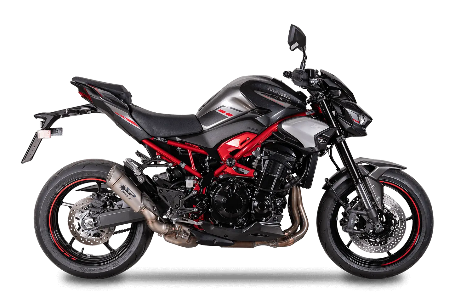 SPARK GRID-O "Zugelassener" Schalldämpfer | KAWASAKI Z900 / SE (2025+)