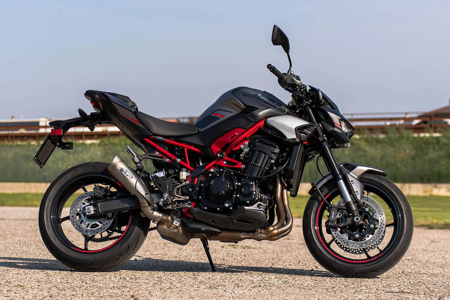 SPARK GRID-O "Zugelassener" Schalldämpfer | KAWASAKI Z900 / SE (2025+)