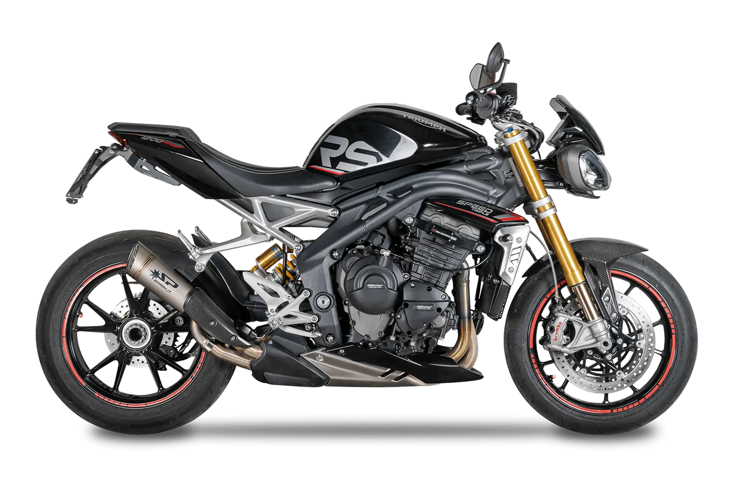 Silencieux "Homologué" SPARK GRID-O  | TRIUMPH SPEED TRIPLE 1200 RS / RR