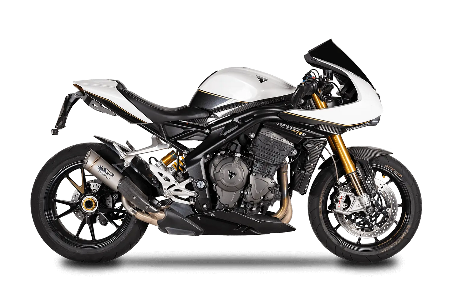 Silencieux "Homologué" SPARK GRID-O  | TRIUMPH SPEED TRIPLE 1200 RS / RR