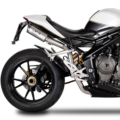 Demi-ligne "Racing" SPARK DOUBLE DYNO Carbone | TRIUMPH SPEED TRIPLE 1200 RS / RR