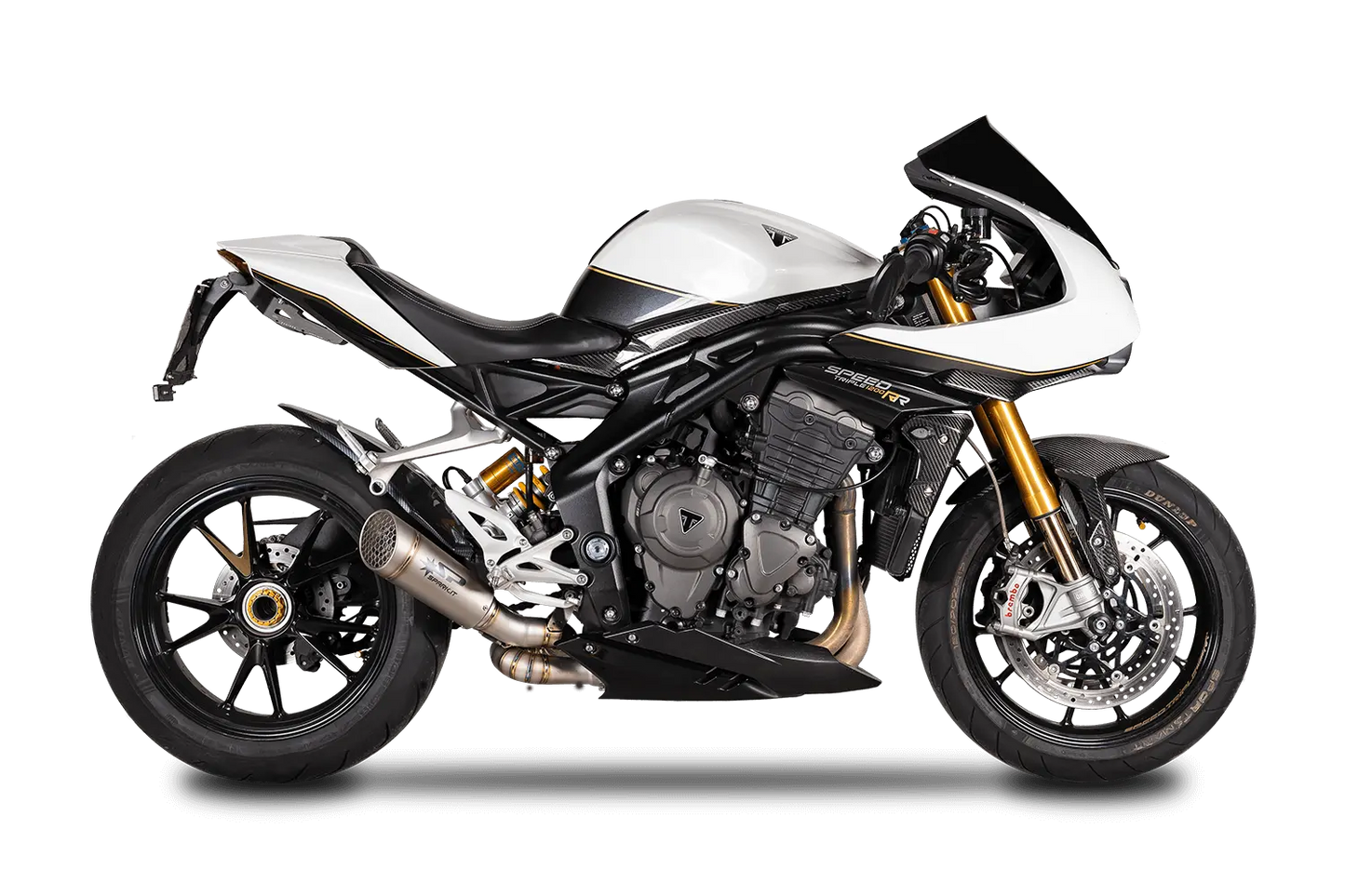 Silencieux "Racing" SPARK GRID-O  | TRIUMPH SPEED TRIPLE 1200 RS / RR