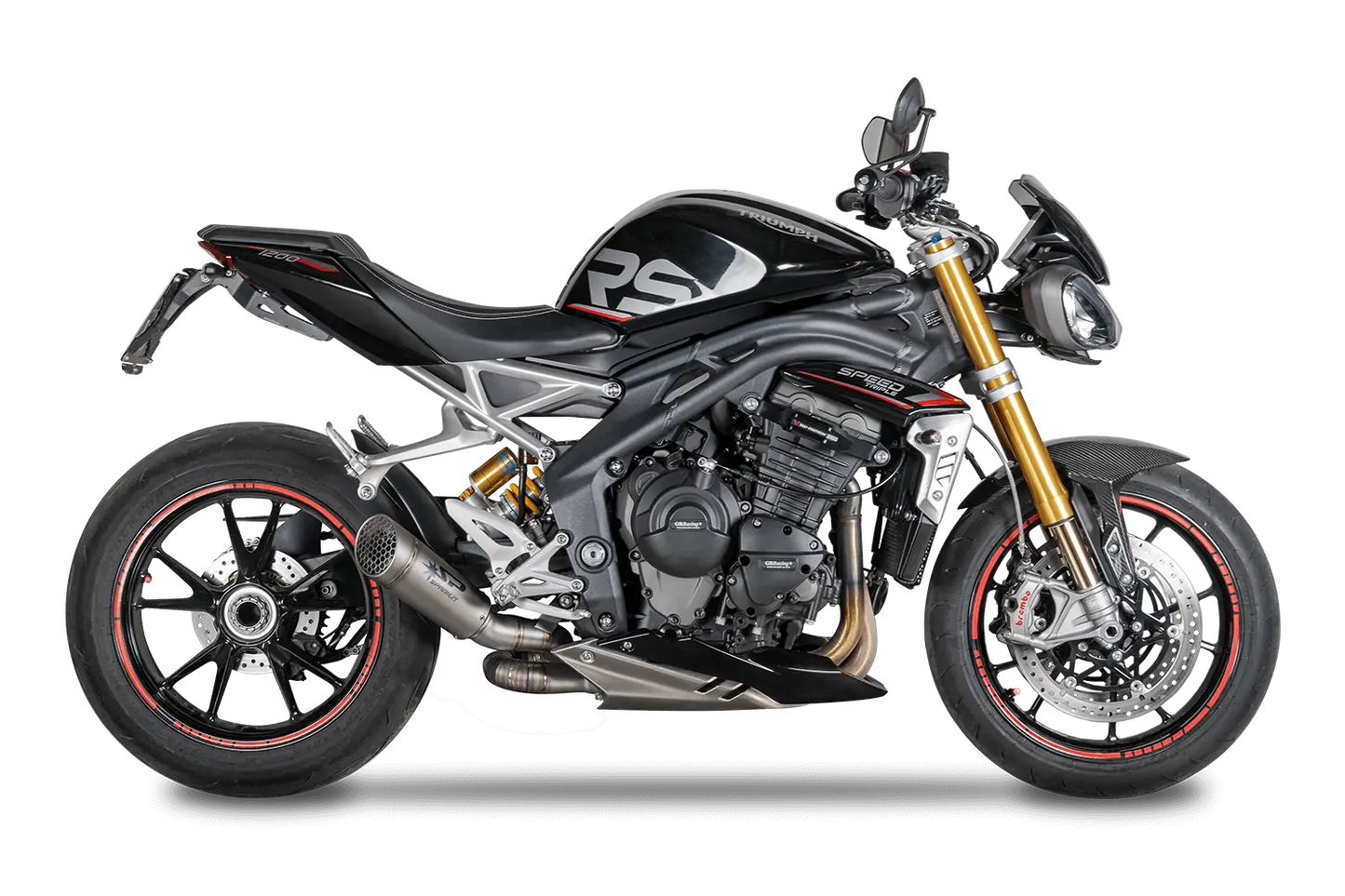 Silencieux "Racing" SPARK GRID-O  | TRIUMPH SPEED TRIPLE 1200 RS / RR