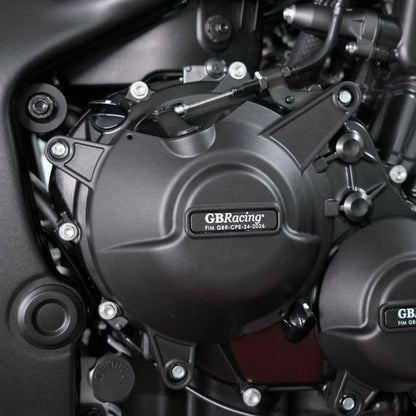 Protection d'embrayage GB RACING montée sur HONDA CB 1000