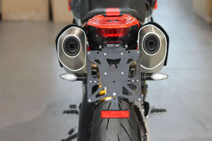 Kurzer Kennzeichenhalter MG BIKETEC | DUCATI HYPERMOTARD 698 MONO / RVE