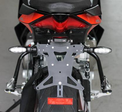 Support de plaque court MG BIKETEC | APRILIA RS457