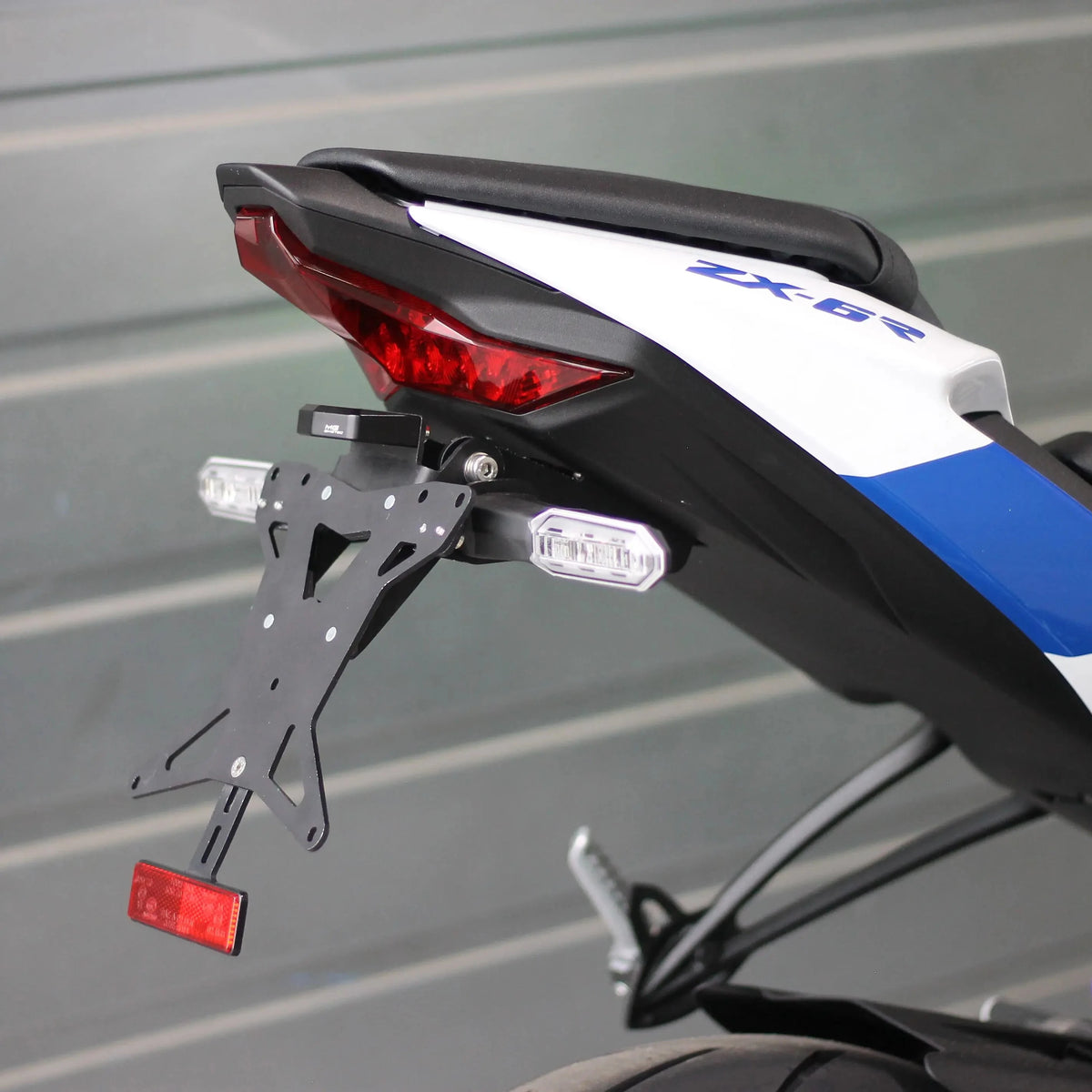 Short License Plate Holder MG BIKETEC | KAWASAKI NINJA ZX-6R (2024 Short License Plate Holder MG BIKETEC | KAWASAKI NINJA ZX-6R (2024