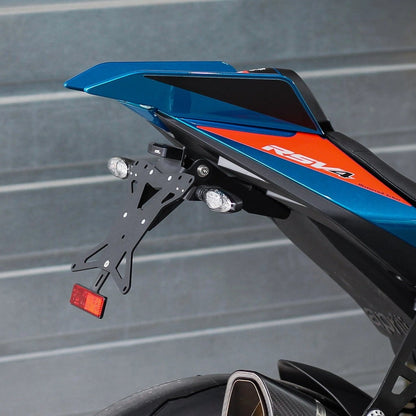 Support de Plaque Court MG BIKETEC | APRILIA RSV4 1100 (2025+)