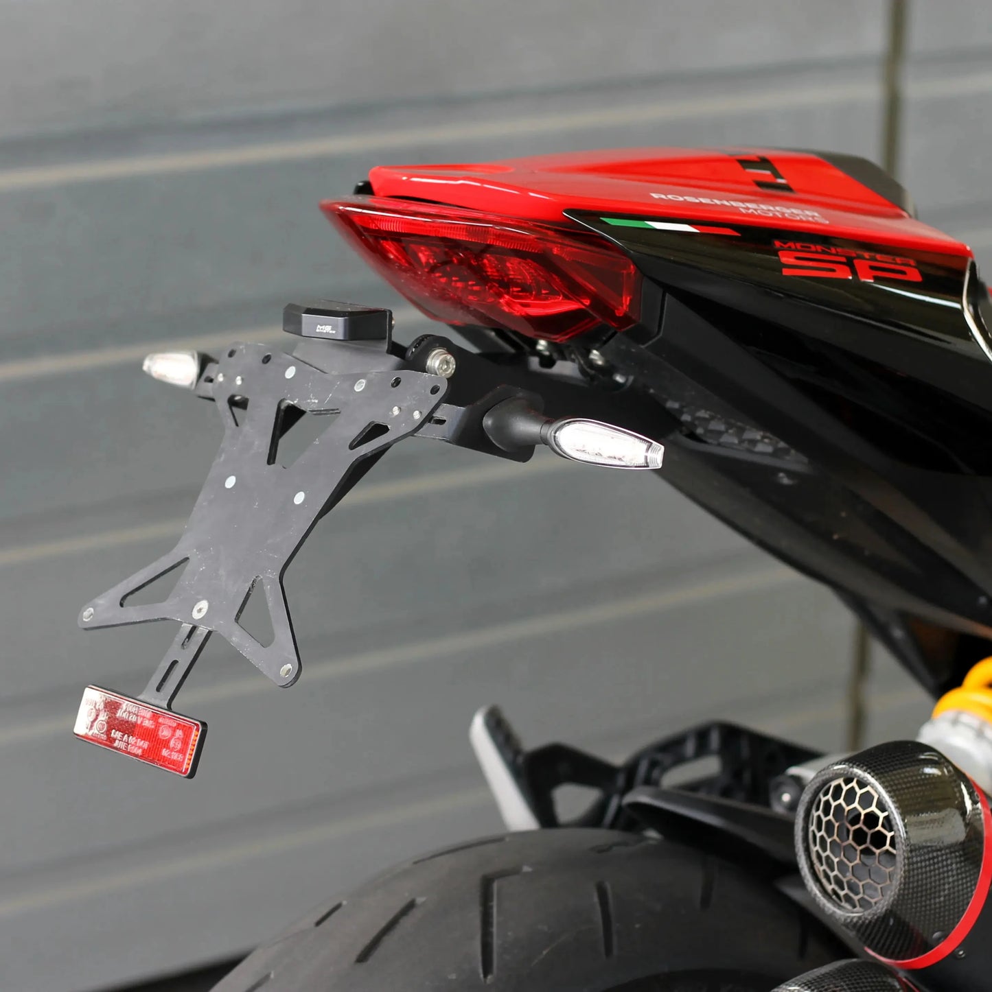 Support de Plaque Court MG BIKETEC | DUCATI MONSTER 937 / SP