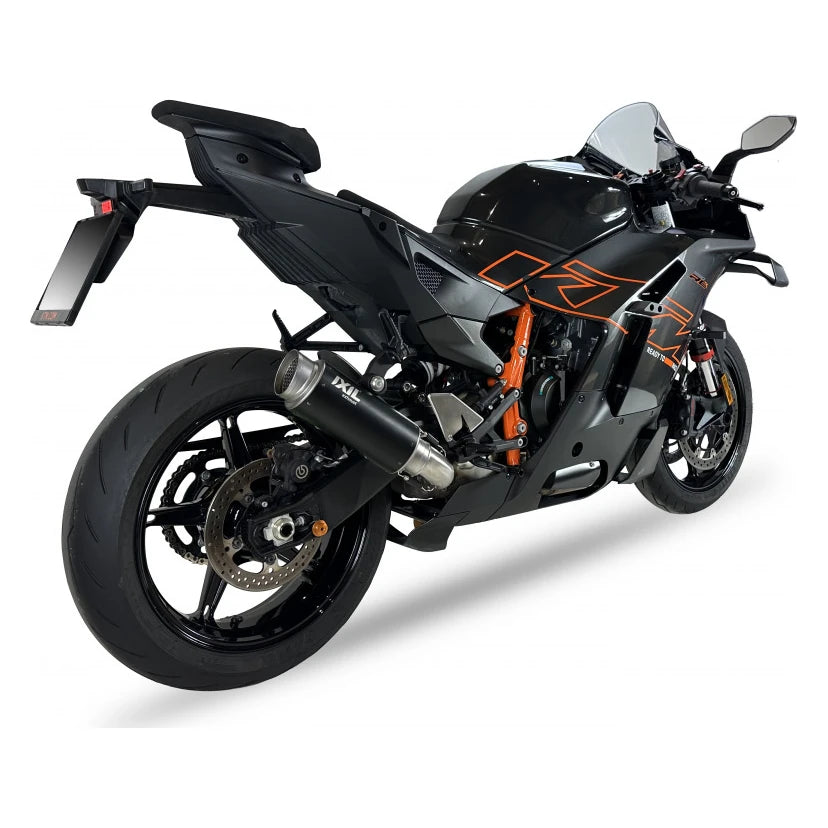 Silencieux IXIL RC3B Sport Xtrem Black pour KTM 990 RC R - trois-quarts