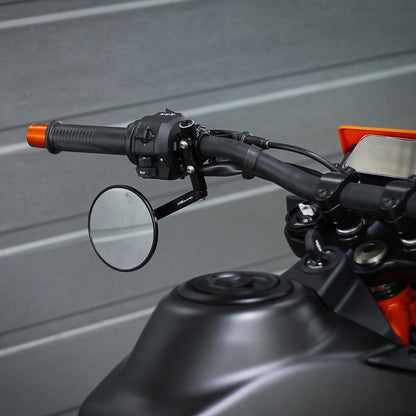 Rétroviseurs SUPERMOTO MG BIKETEC montés – vue 3