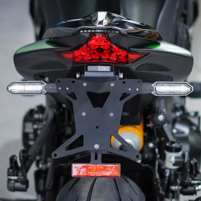 Support de Plaque Court MG BIKETEC | KAWASAKI Z1100 / SE (2026+)