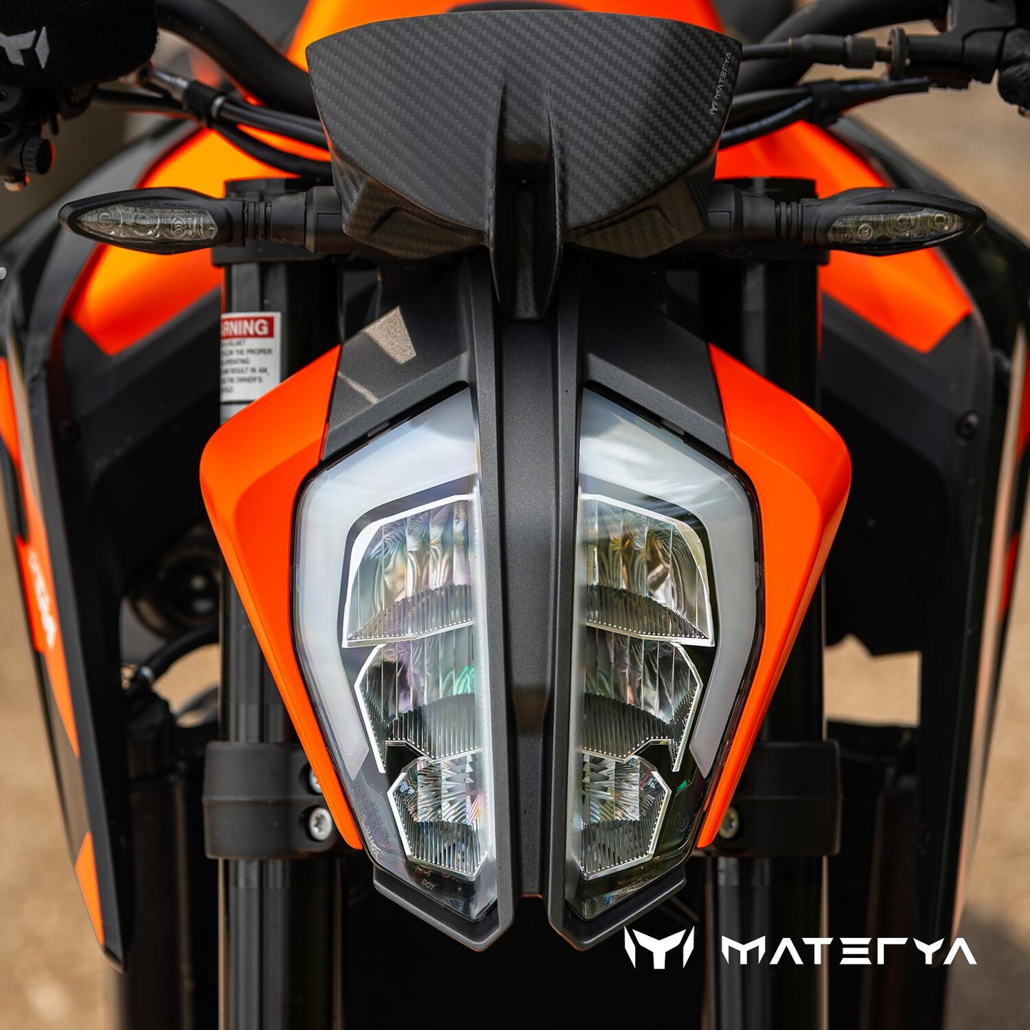 Couverture de Compteur en Carbone MATERYA | KTM DUKE 790 / 890 / 890R