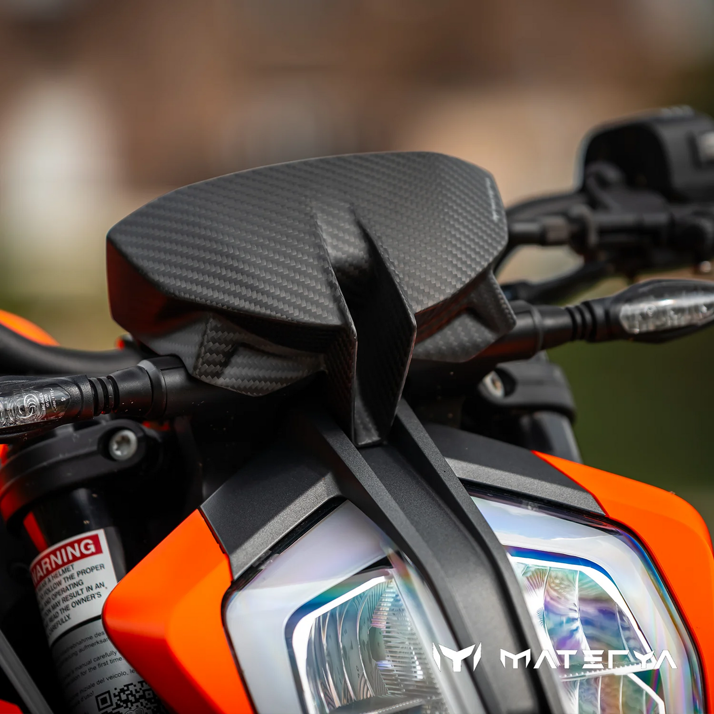 Couverture de Compteur en Carbone MATERYA | KTM DUKE 790 / 890 / 890R