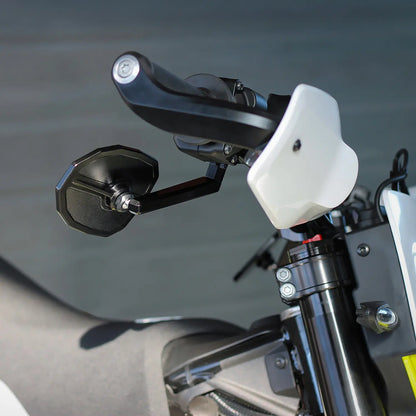 Paire de Rétroviseurs SUPERMOTO "TYPE 2" MG BIKETEC | DUCATI HYPERMOTARD V2 / SP (2026+)