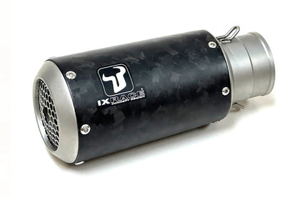 Silencieux "Homologué" IXRACE MK2 CARBONE FORGED | KAWASAKI Z900 / SE (2025+)