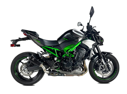 Silencieux "Homologué" IXRACE M8 BLACK | KAWASAKI Z900 / SE (2025+)