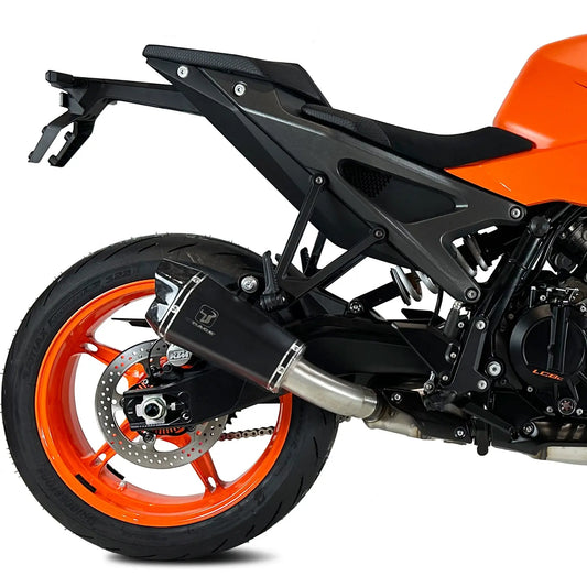 Silencieux "Homologué" IXRACE M8 BLACK | KTM DUKE 990 (2024+)