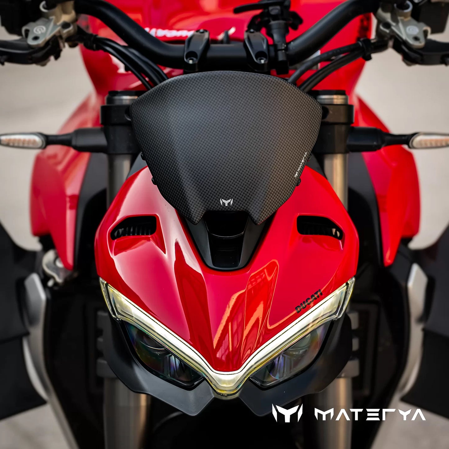 Saute-Vent en Carbone MATERYA | DUCATI STREETFIGHTER V2