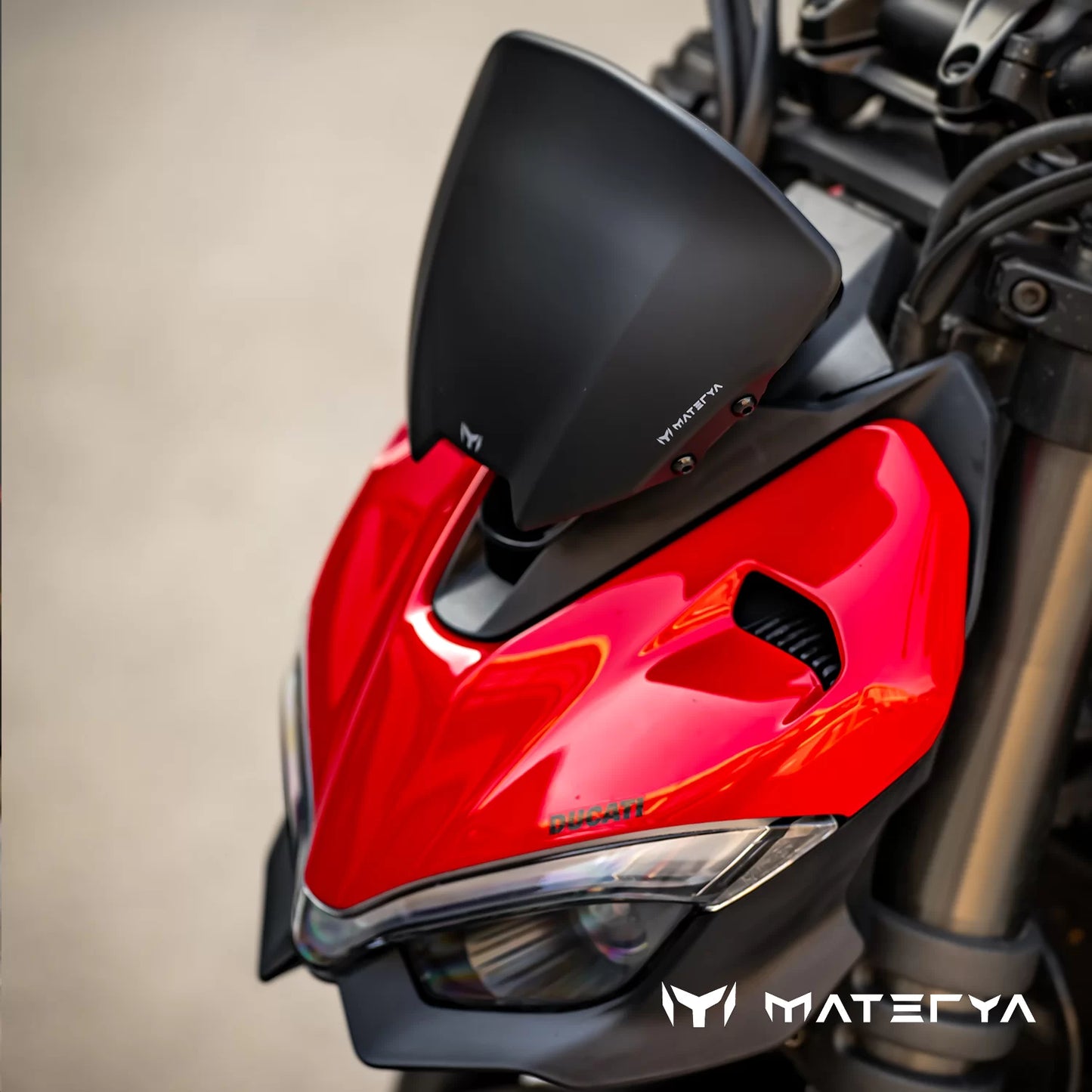 Saute-Vent MATERYA | DUCATI STREETFIGHTER V2 (2022-2024)