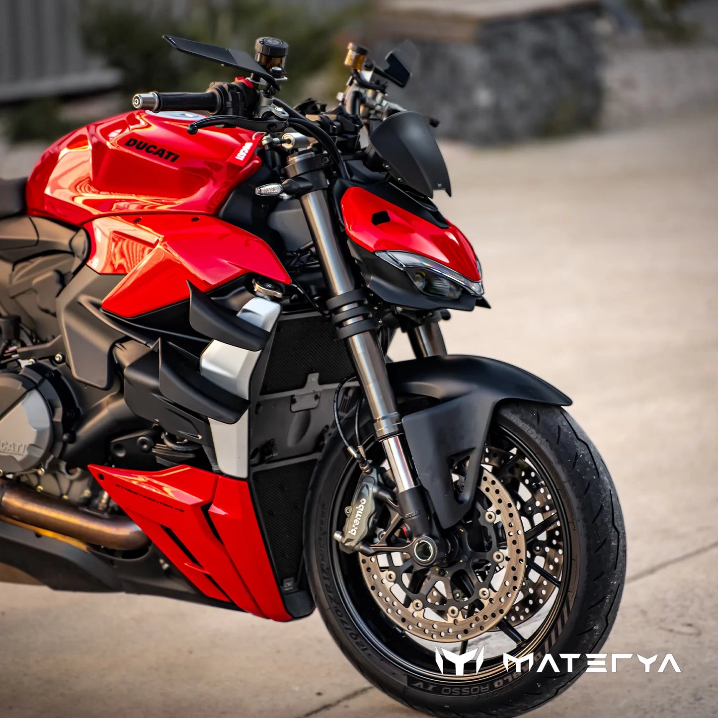 Saute-Vent MATERYA | DUCATI STREETFIGHTER V2 (2022-2024)