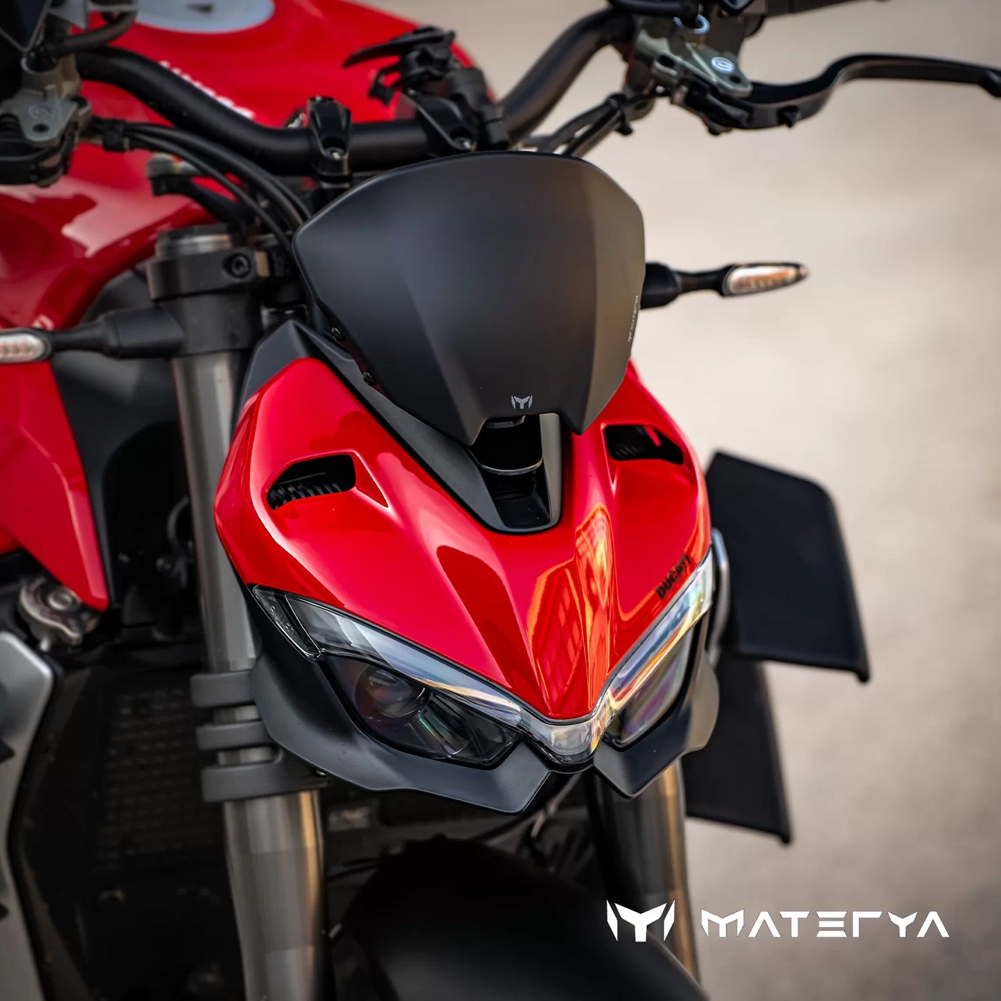 Saute-Vent MATERYA | DUCATI STREETFIGHTER V2 (2022-2024)