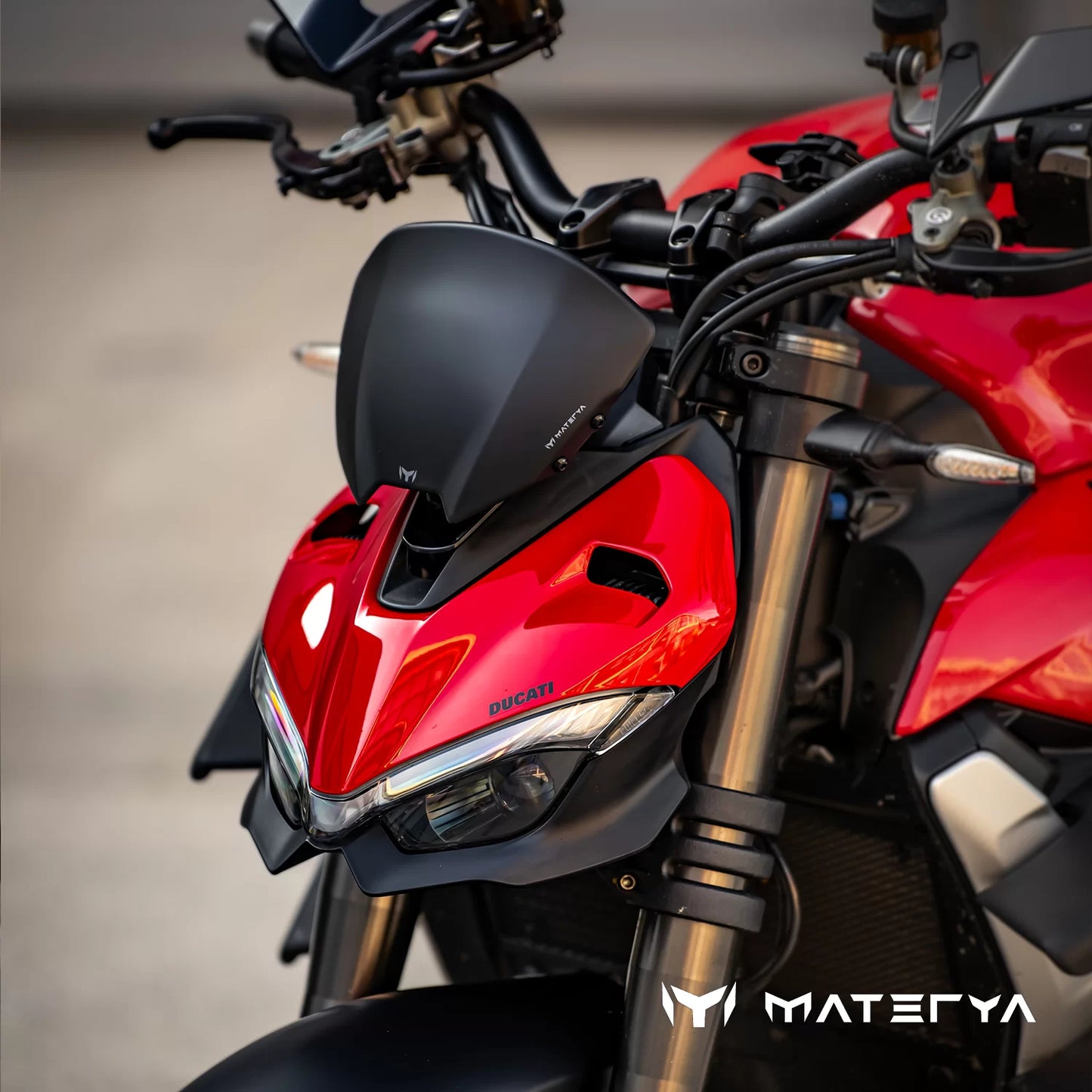 Saute-Vent MATERYA | DUCATI STREETFIGHTER V2 (2022-2024)