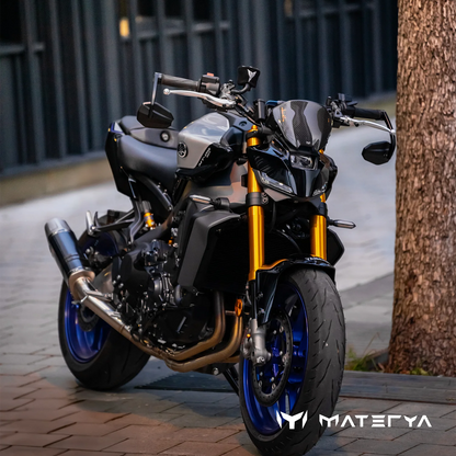 Saute-Vent en Carbone Brillant MATERYA | YAMAHA MT09 (2024+)