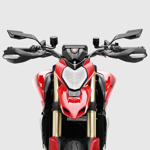 Rétroviseurs RIZOMA STEALTH MAX montés sur DUCATI HYPERMOTARD V2 / SP 2026