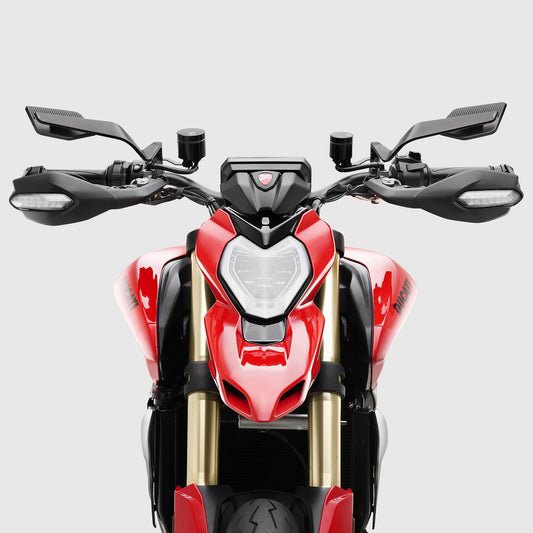 Rétroviseurs RIZOMA STEALTH MAX montés sur DUCATI HYPERMOTARD V2 / SP 2026