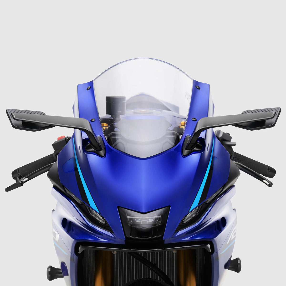 Rétroviseurs RIZOMA STEALTH MAX BSS220 montés sur YAMAHA R7 (2026+)