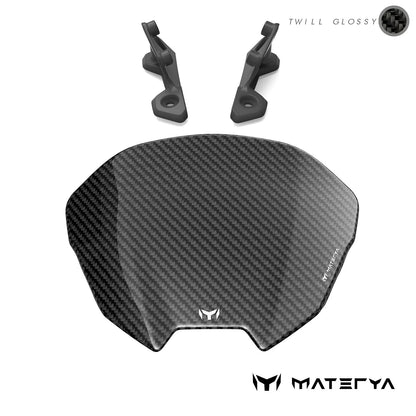 Saute-Vent en Carbone Brillant MATERYA | YAMAHA MT09 (2021-2023)