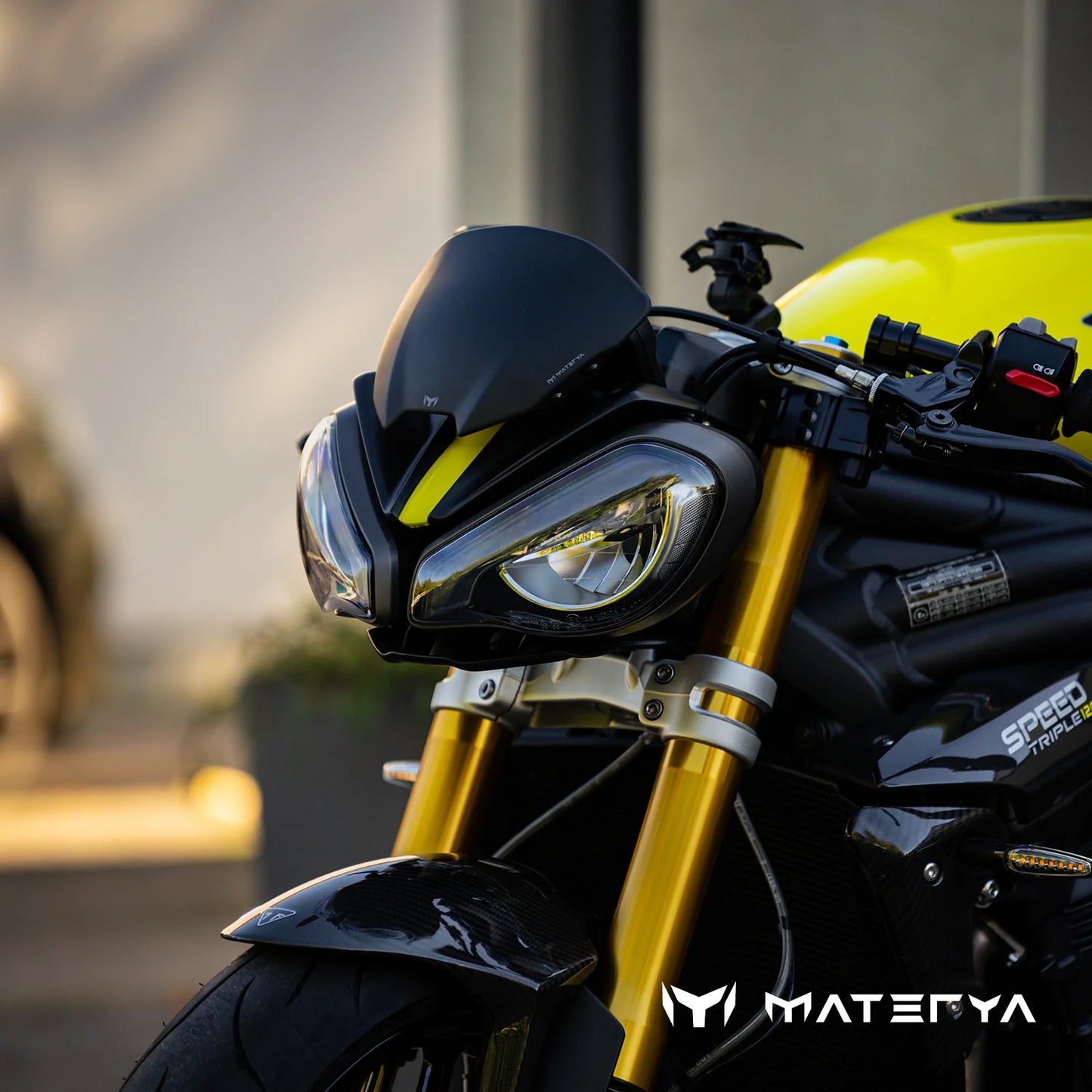 MATERYA Windscreen | TRIUMPH SPEED TRIPLE 1200 RS