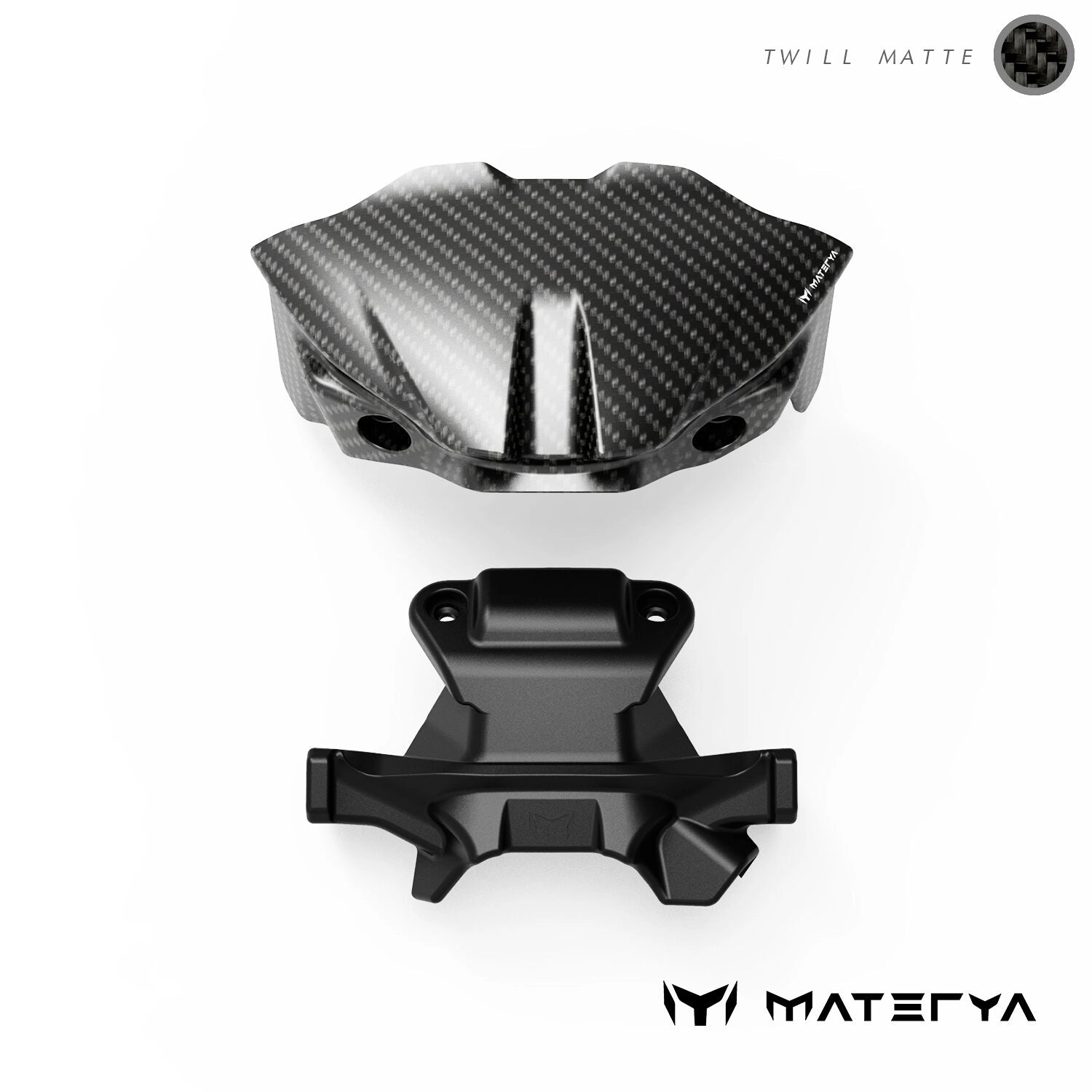 MATERYA Carbon Speedometer Cover | KTM 1390 SUPERDUKE R/ EVO – GEN