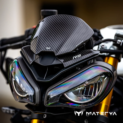 MATERYA Carbon Windscreen | TRIUMPH STREET TRIPLE 765