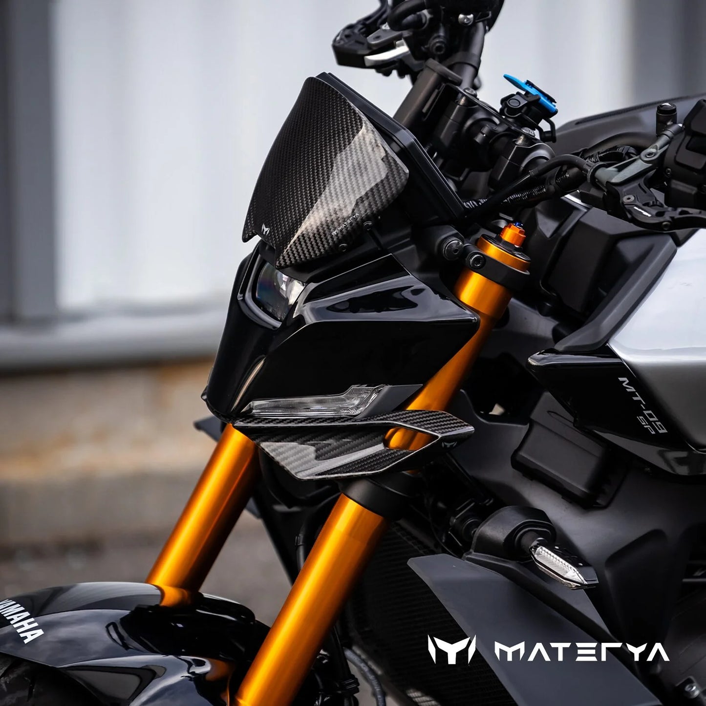 Aileron Frontal en Carbone MATERYA | YAMAHA MT-09 (2024+)