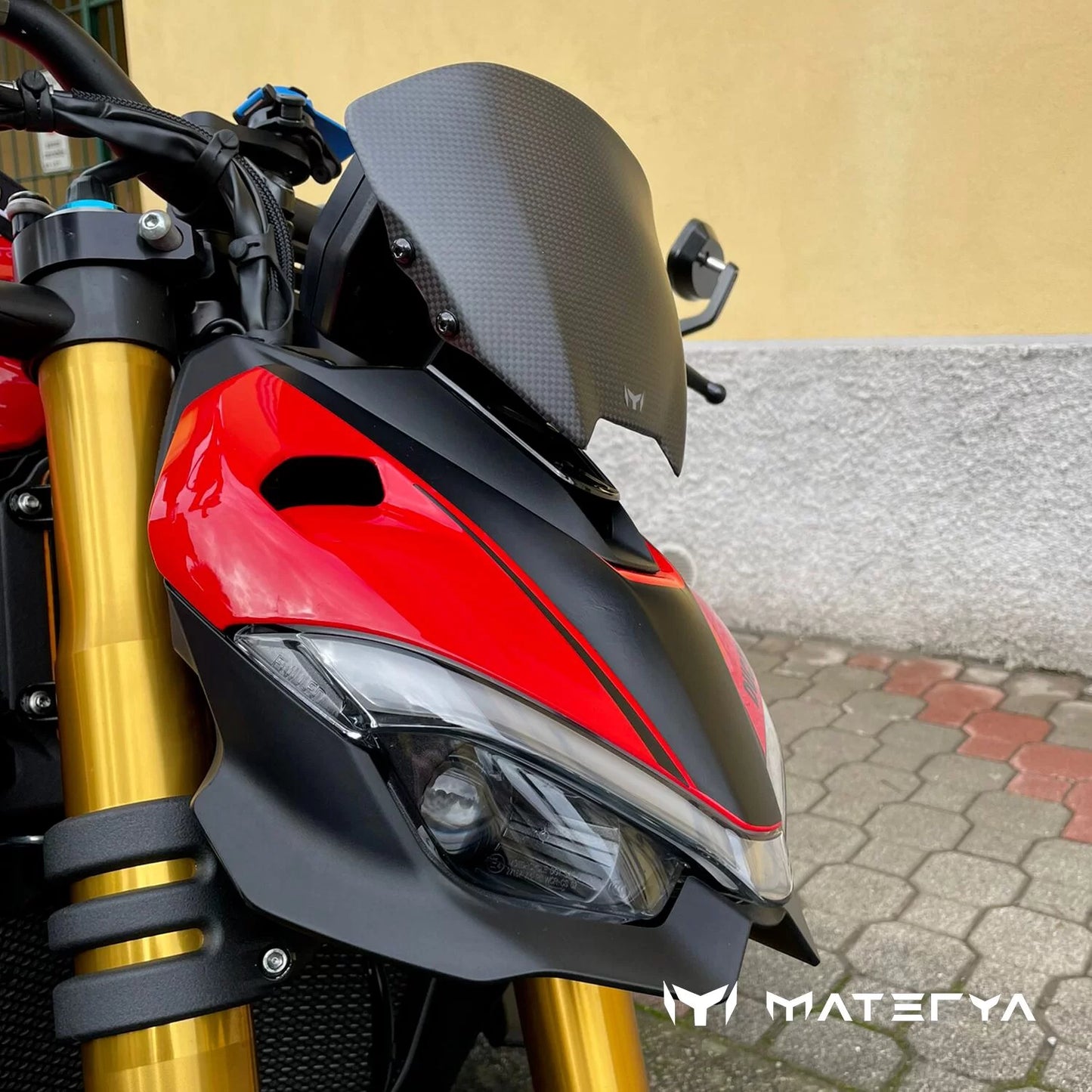 Saute-Vent Carbone MATERYA | DUCATI STREETFIGHTER V4