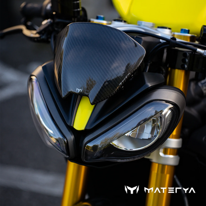 MATERYA Carbon Windscreen | TRIUMPH SPEED TRIPLE 1200 RS