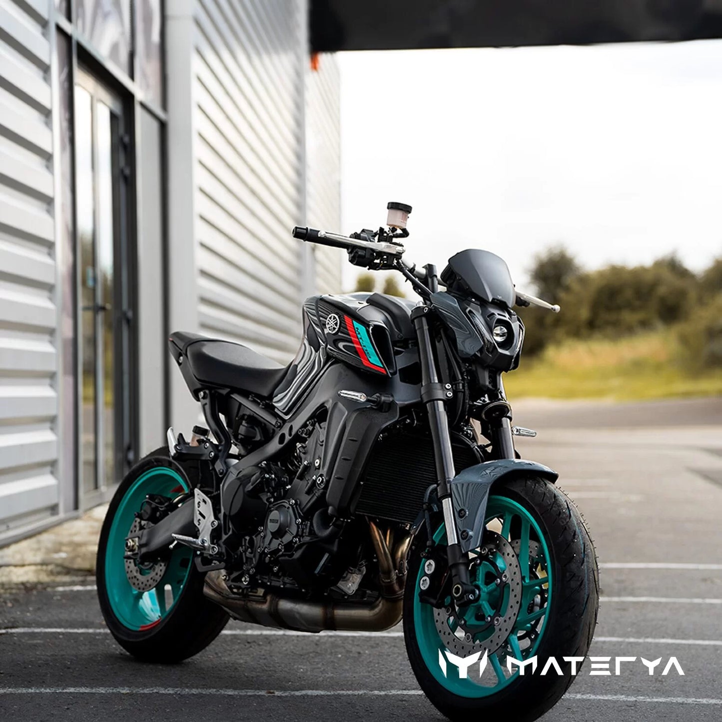 MATERYA Windscreen | YAMAHA MT09