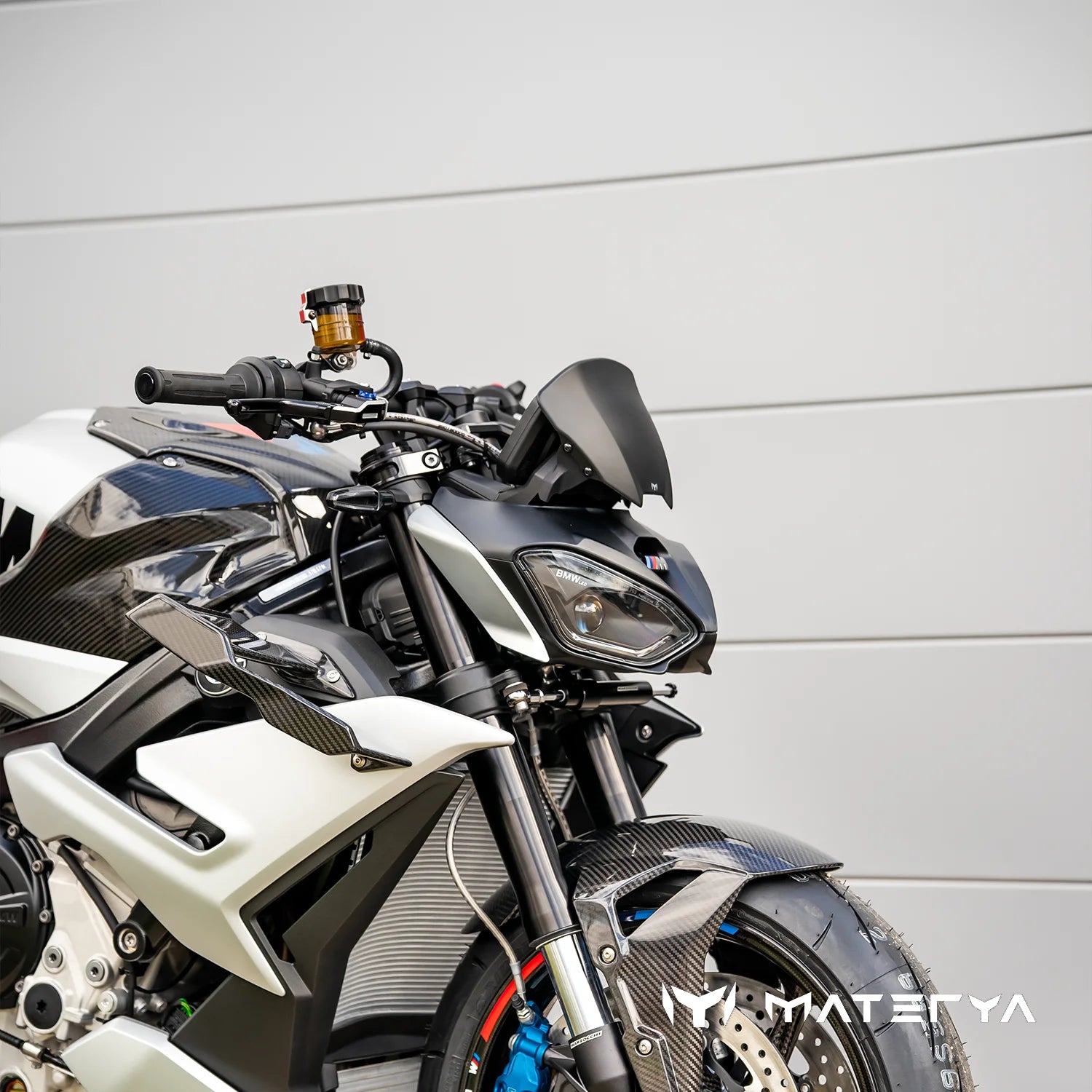 Pare-brise Moto Sport Touring Pour BMW S1000R 2021-2024 - Déflecteur Fumé Sans Support