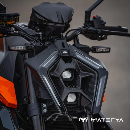 MATERYA Carbon-Zählerabdeckung | KTM DUKE 990