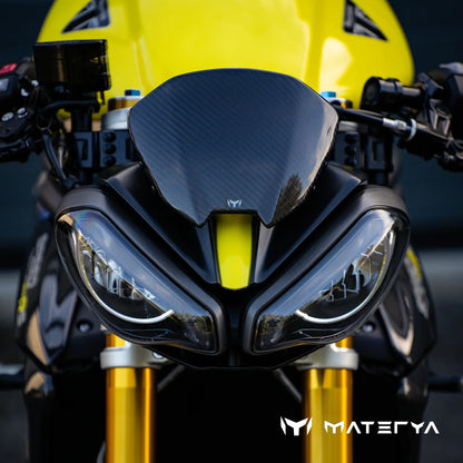 MATERYA Carbon Windscreen | TRIUMPH SPEED TRIPLE 1200 RS