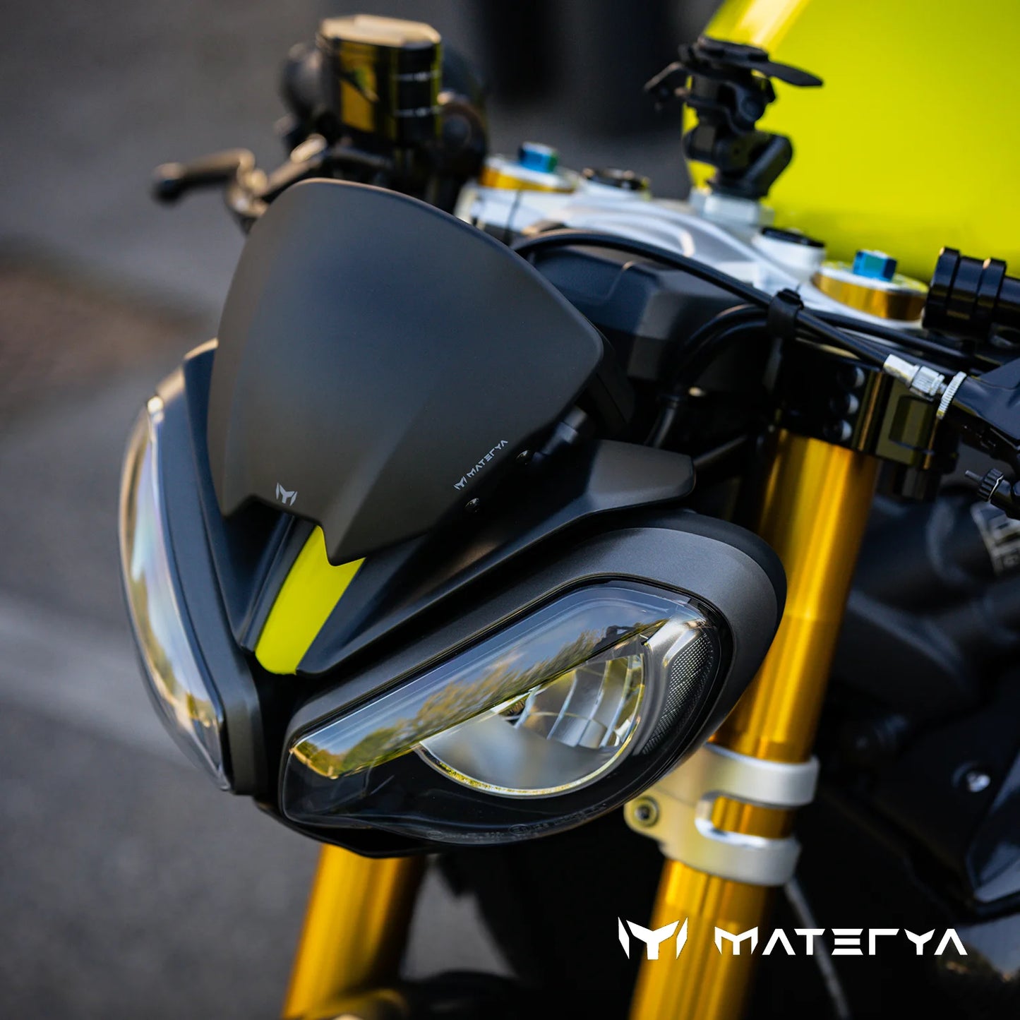 MATERYA Windscreen | TRIUMPH SPEED TRIPLE 1200 RS