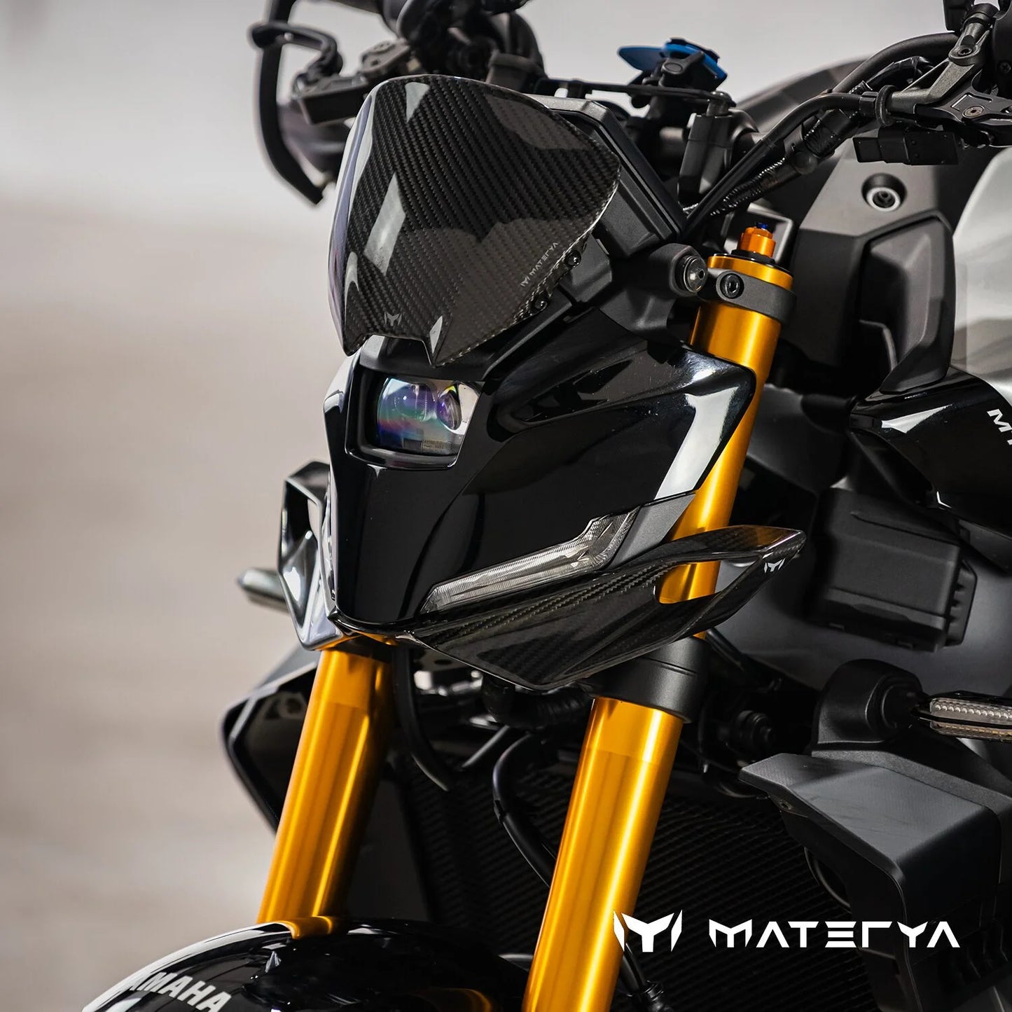 Aileron Frontal en Carbone MATERYA | YAMAHA MT-09 (2024+)