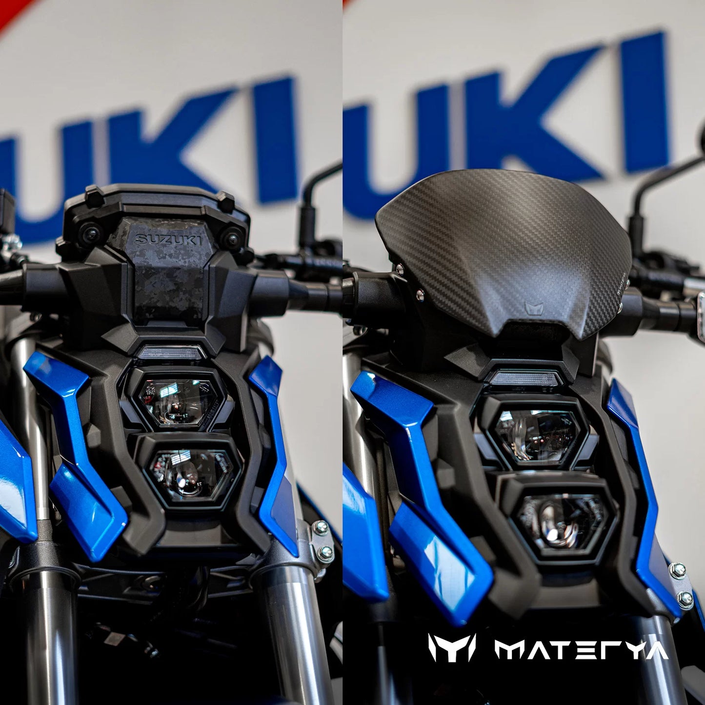 Saute-Vent en Carbone MATERYA | SUZUKI GSX-S 950/1000